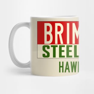 Brimborn Steelworks Hawkins Indiana Mug